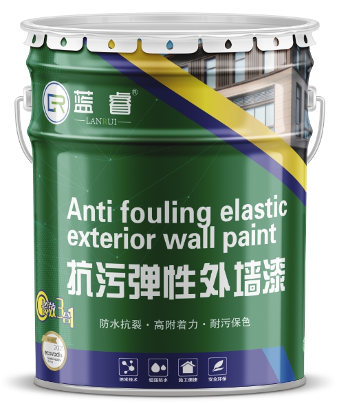 抗污弹性外墙漆